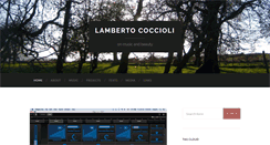 Desktop Screenshot of lambertococcioli.com