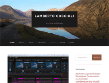 Tablet Screenshot of lambertococcioli.com